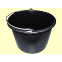 Spand, sort, 20 liter