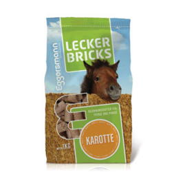 Eggersmann Lecker Bricks, gulerod, 1kg
