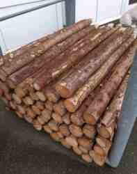 Granpæle, ø7-10cm, 150cm   (Sendes ikke)