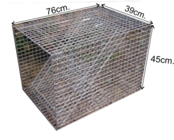 Skade-kragefælde-mågefælde med 1 rum