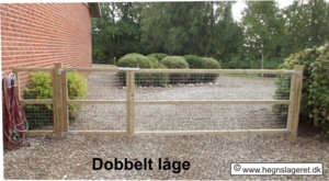 Låge indkørsel