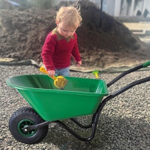 Juniortrillebør, med punkterfri hjul, 30 liter.