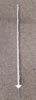 Plastpæl, hvid, H:150cm.