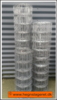 Galvaniseret havehegn - H: 120 cm. L: 25m. - Maskestr. 10x10 cm. ø2,5mm.